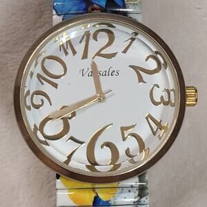 Varsales Women's Butterfly Expandable Band Watch